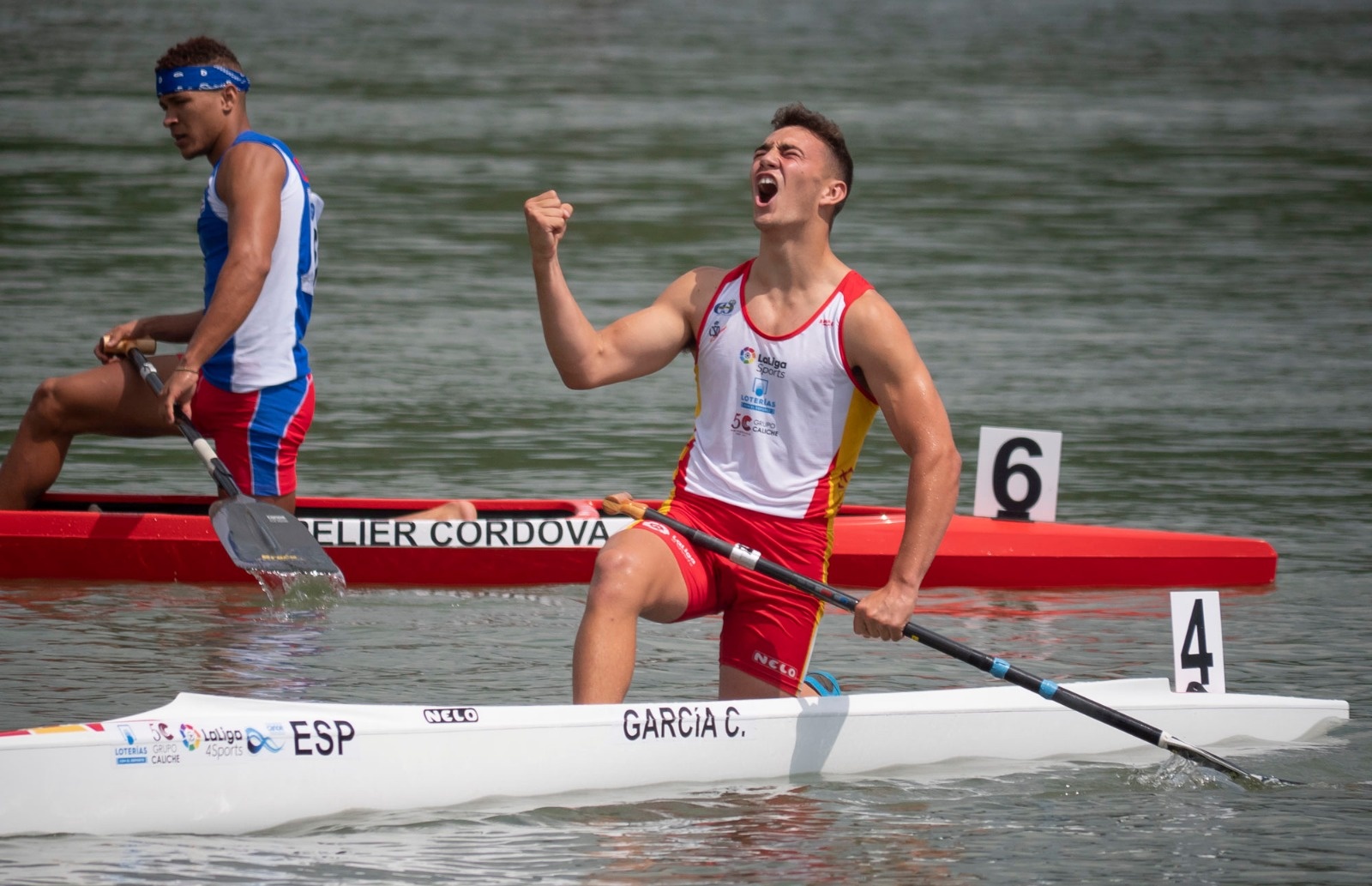 Pitesti 2019 - JUN C1 M 200 - Cayetano García - Oro - Podium 1.jpg